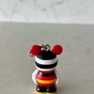Disney Vinylmation Jr Colorful Striped Bee Action Figure Keychain